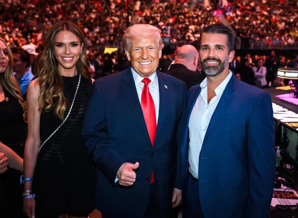 Беттина Андерсон, Дональд Трамп, Дональд Трамп-младший