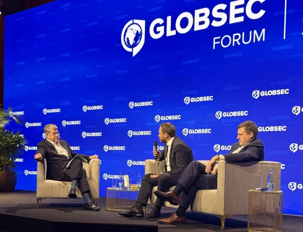 Глава МИД Эстонии Маргус Цахкна на GLOBSEC