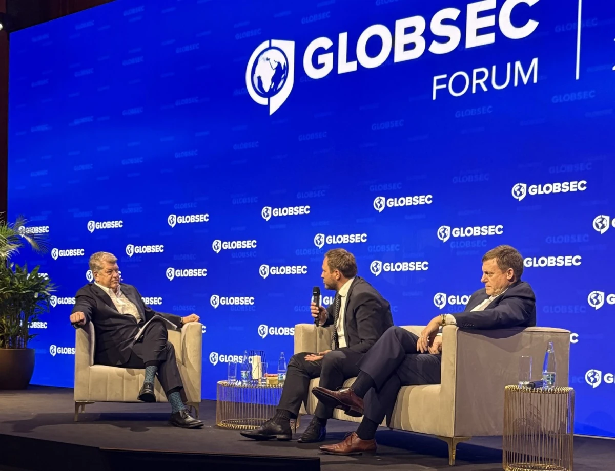 Глава МИД Эстонии Маргус Цахкна на GLOBSEC