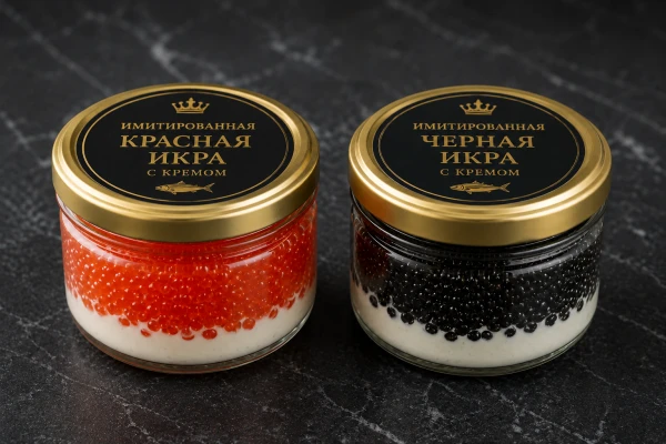 Икра в банках.