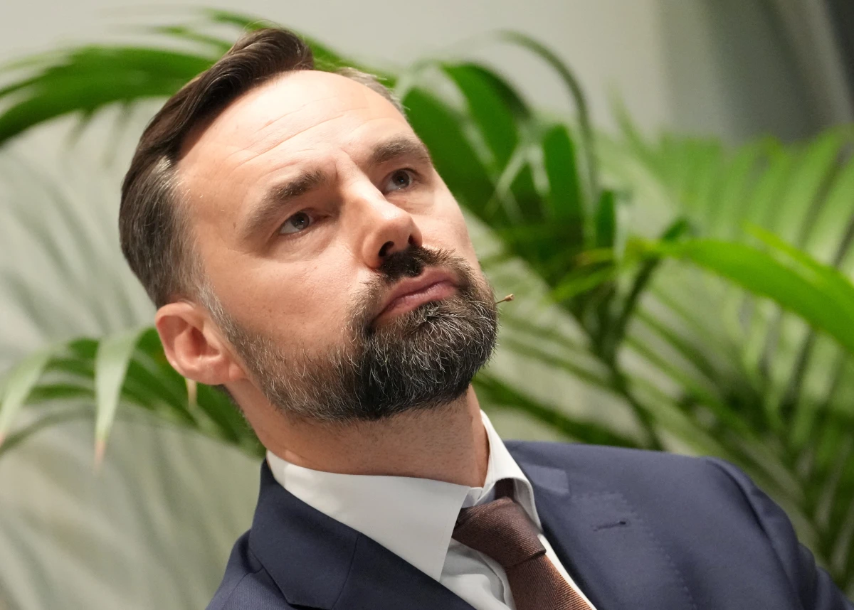 Президент латвийского Swedbank Лаурис Менцис.