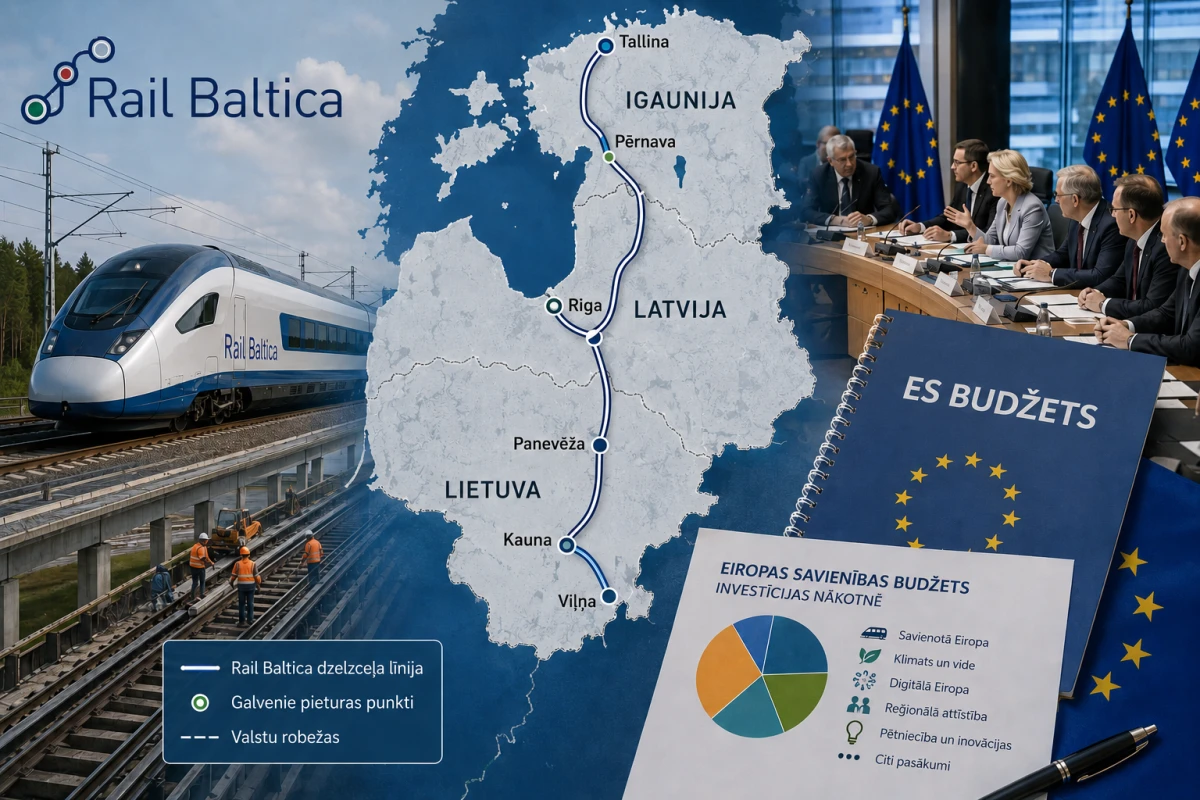 Проект Rail Baltica и финансирование ЕС