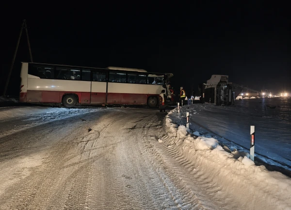 Авария автобуса