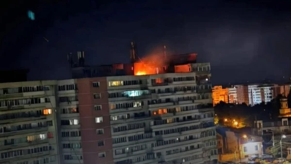 Дрон врезался в дом в Румынии.