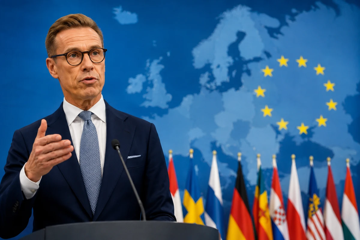 The President of Finland Proposed to Expand the European Union to 40 Countries