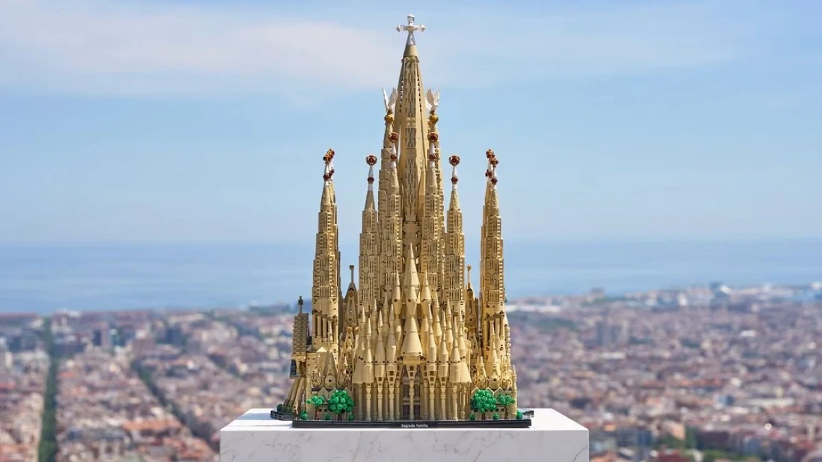 Набор Lego «Саграда Фамилия». Фото: LEGO / CNN