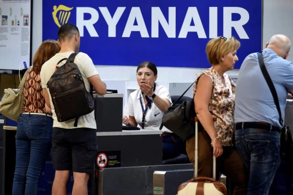 стойка регистрации Ryanair