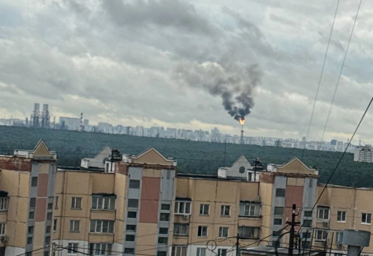 Пожар в Москве