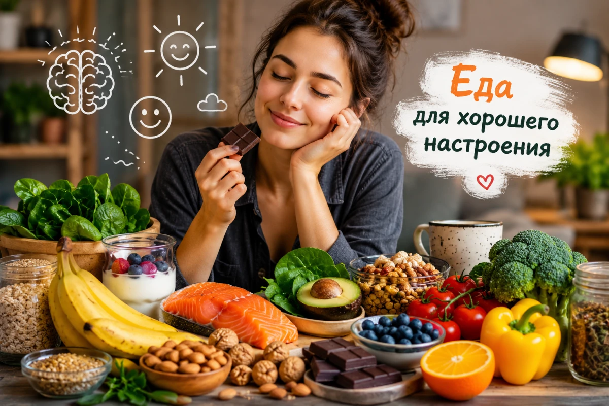 Еда для хорошего настроения