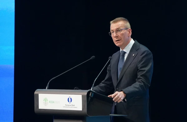 Президент Латвии Эдгар Ринкевич
