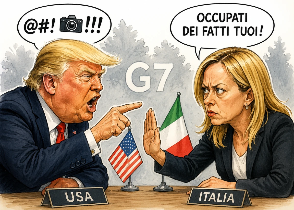 Конфликт Трампа и Мелони