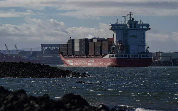 Iranian Drone Attacked Cargo Ship in the Strait of Hormuz