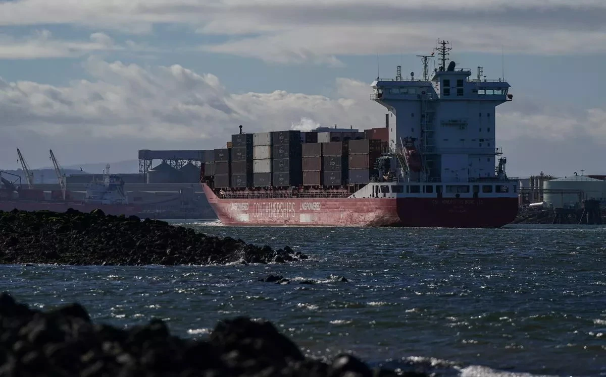 Iranian Drone Attacked Cargo Ship in the Strait of Hormuz