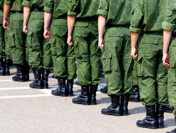 Российские военные.