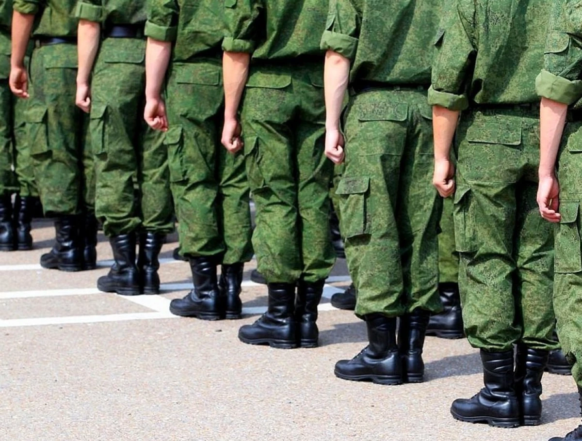 Российские военные.