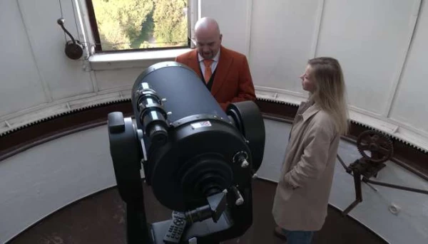 A new telescope has been installed at the LU Astronomical Tower. Everyone can take a look at it