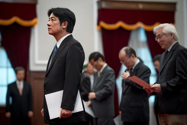 Официальная должность Лая называется "Президент Китайской Республики".