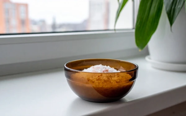 A Bowl of Salt on the Windowsill — A Clever Way to Combat Dampness in Winter