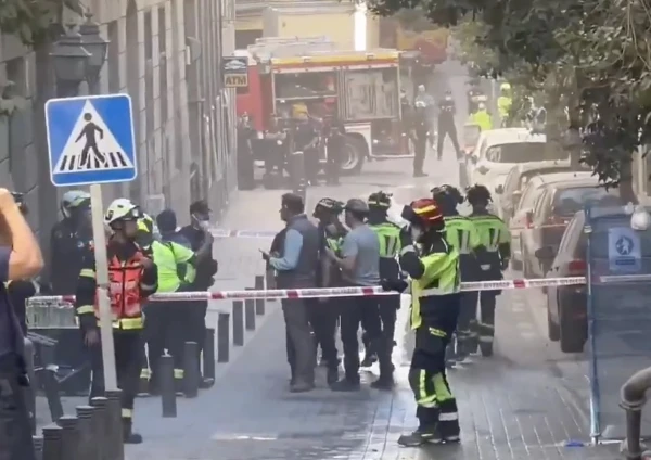 People killed in building collapse in Madrid