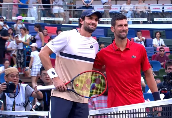 Novak Djokovic sensationally lost to world No. 204 Valantyn Vashchenko in the Shanghai Masters semifinals