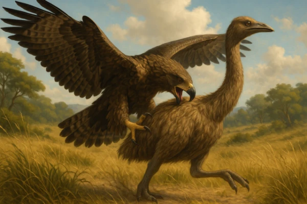 The Largest Eagle in History: Hunted Giant Moa and Disappeared Along with Them