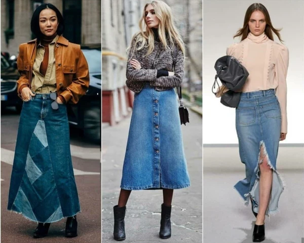 Long Denim Skirt — The Main Trend of Autumn: How to Choose the Perfect One