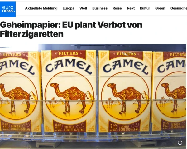 EU Countries Want to Ban the Sale of Filtered Cigarettes