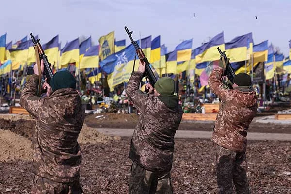 The EU proposed to purchase weapons from the US using frozen Russian assets
