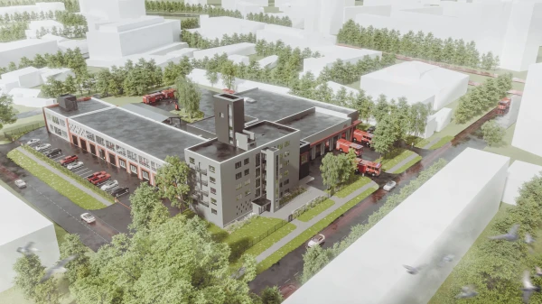 A New Fire Station Will Appear in Kengarags, Riga