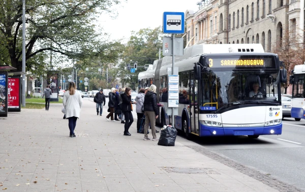 The final stop of the 3rd trolleybus will be relocated in Sarkandaugava