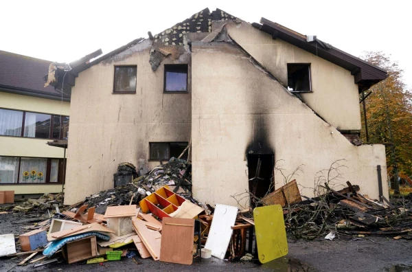 The burned kindergarten was the only one in the village; now they are thinking about where to place 100 children