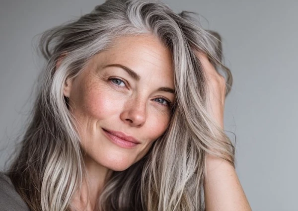 Ice and Silk: 7 Effective Secrets for Autumn Care of Gray Hair