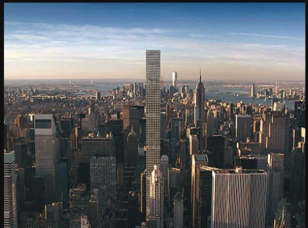 Компьютерная графика здания 432 Park Avenue: 432parkavenue.com