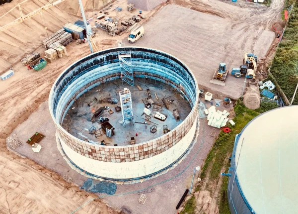 Construction of the 3rd phase of the biogas station modernization has begun