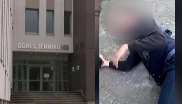 Teacher from Ogres Technical School 'was lying' drunk in a public place