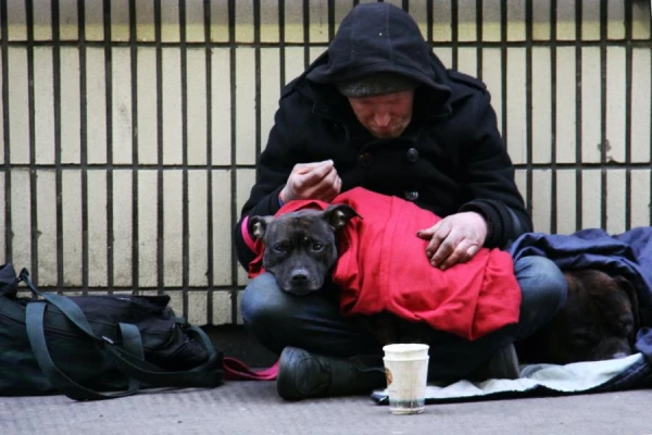 Many homeless people have significant debts and health issues
