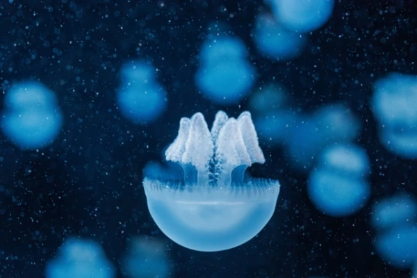 How do jellyfish hunt without teeth and a brain?