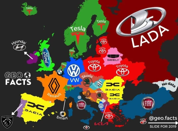 Самые популярные бренды Европы.