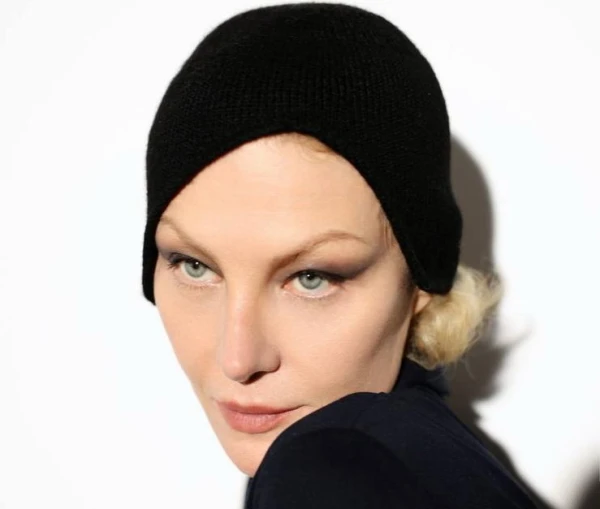 Renata Litvinova Once Again Captivated with the Parisian Image of the 'Woman in Black'