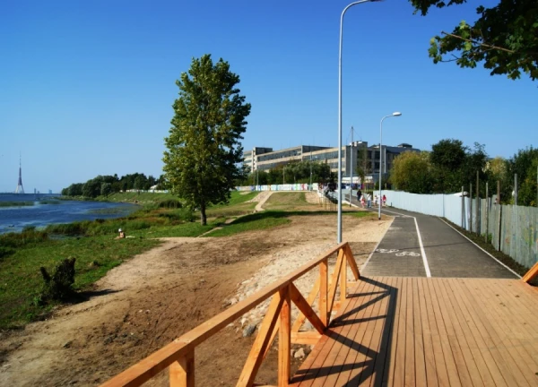 The promenade in the capital's Kengarags will be extended