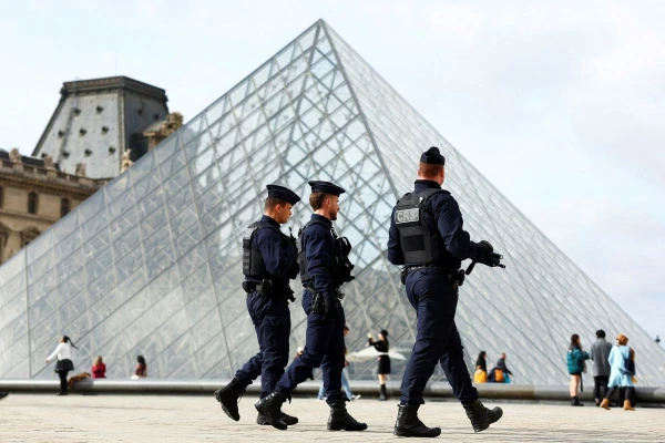 Napoleon's Jewel Thieves from the Louvre Arrested in Line for a Football Match