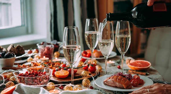 Lard, Belyashi, and Cucumbers: Experts Named 6 Most Unexpected Pairings with Champagne