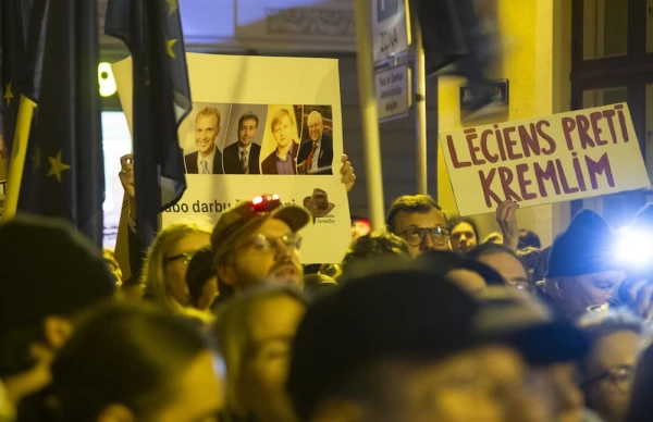 In Red and with Flashlights: Protests Will Take Place Today in Riga and Other Cities