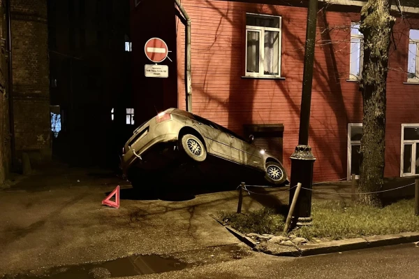 How did he get there?” Residents of Grizinkalns were surprised by the scene on the street