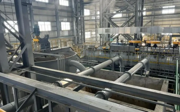 Обогатительный комбинат в Казахстане выпускает высококачественный вольфрам.