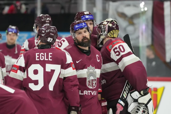 Once again it didn't work out: Latvia's national ice hockey team suffered a second defeat in Germany