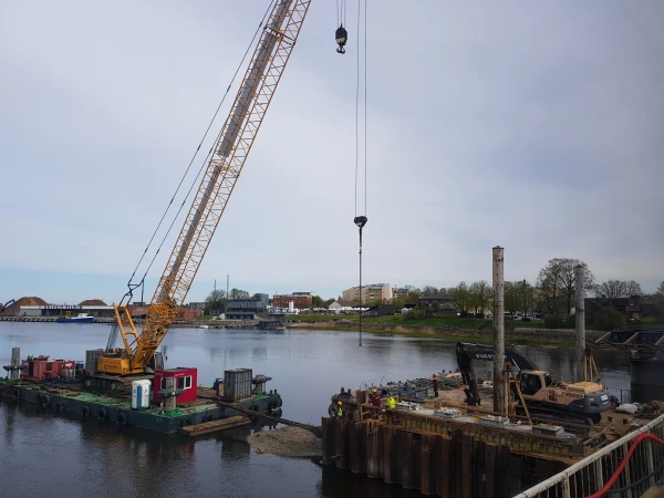 This week in Salacgriva, the new bridge over the Salaca will finally open