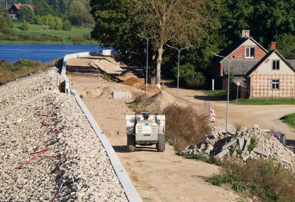In Jekabpils, a strengthened protective dam on the Daugava will be opened