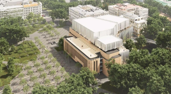 Здание станет одной из архитектонических доминант Риги. Фото saeima.lv