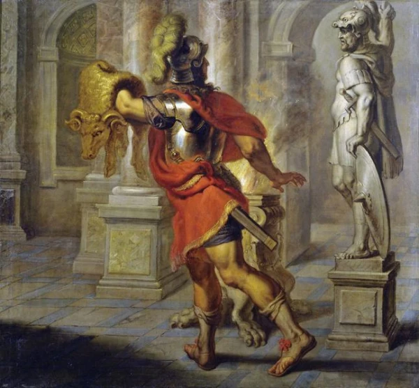 Why does the Golden Fleece have a golden color?